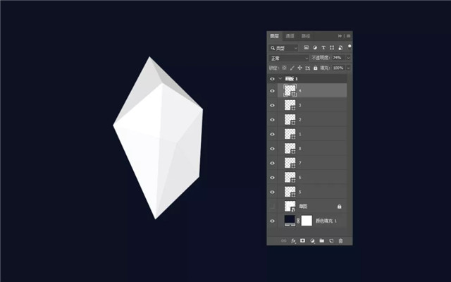 PS图标教程:制作质感水晶图标
