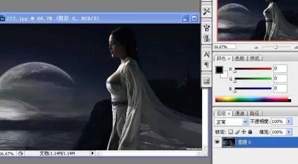 ps通道抠图教程:教你如何给人像换背景