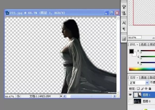 ps通道抠图教程:教你如何给人像换背景
