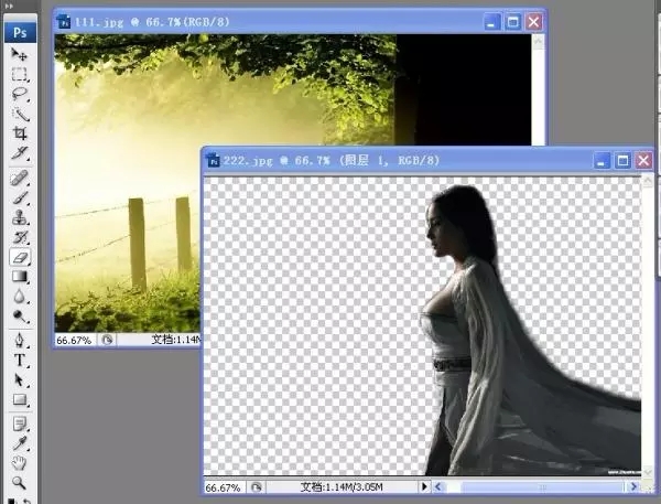 ps通道抠图教程:教你如何给人像换背景