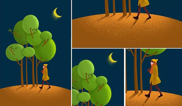 插画技巧教程:快速实现噪点插画效果