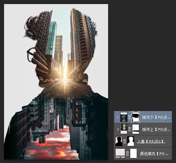 创意照片!PS制作双重曝光效果教程
