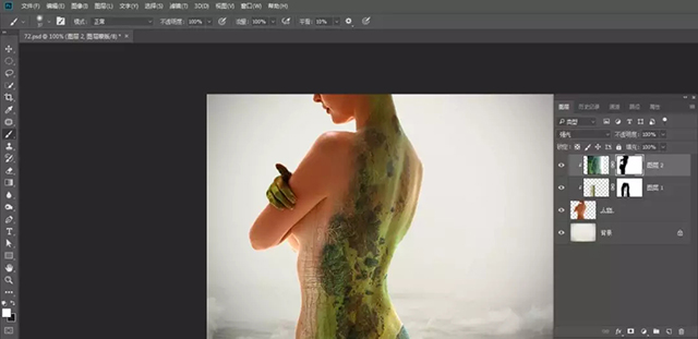 PS合成教程:创意合成CG插画
