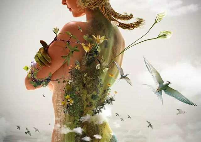 PS合成教程:创意合成CG插画