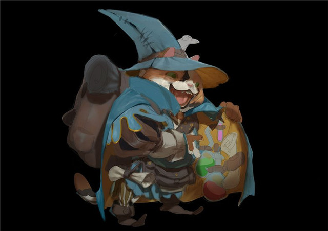 原画图文教程:制作偷偷摸摸的商人猫