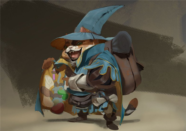 原画图文教程:制作偷偷摸摸的商人猫