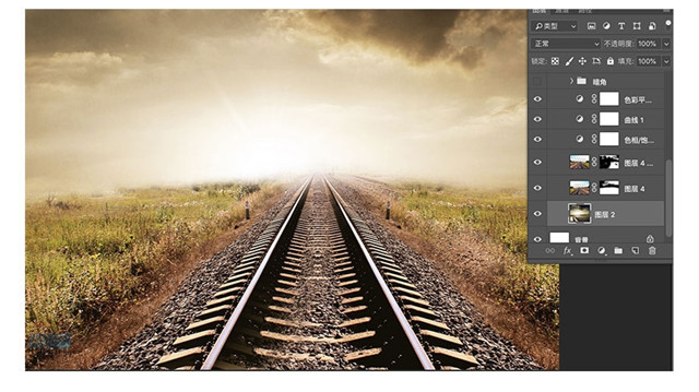 PS合成教程:穿越侏罗纪的奇幻场景制作