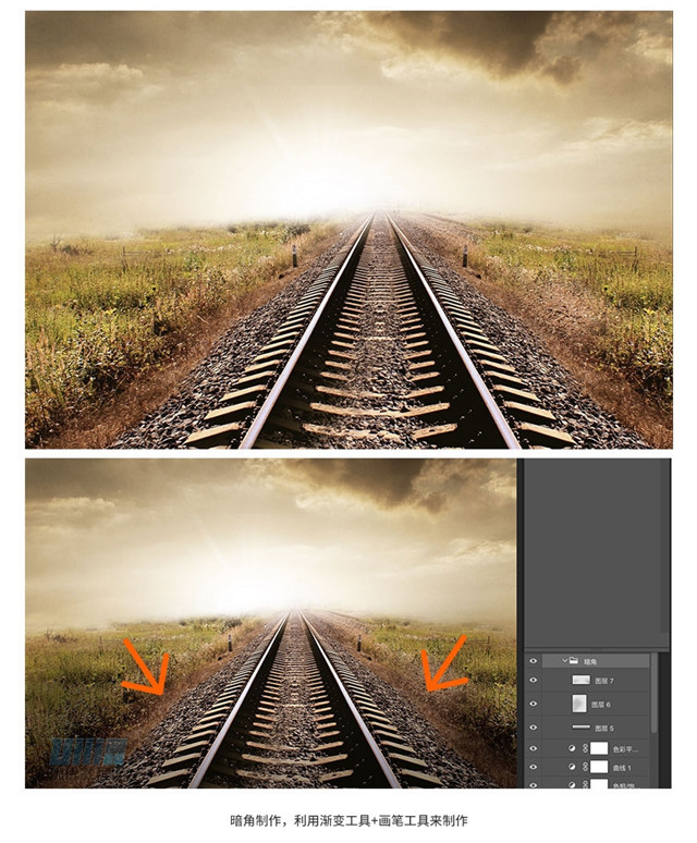 PS合成教程:穿越侏罗纪的奇幻场景制作