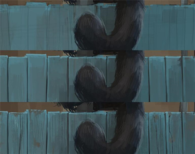 原画教程：PS制作霸气侧漏的猫