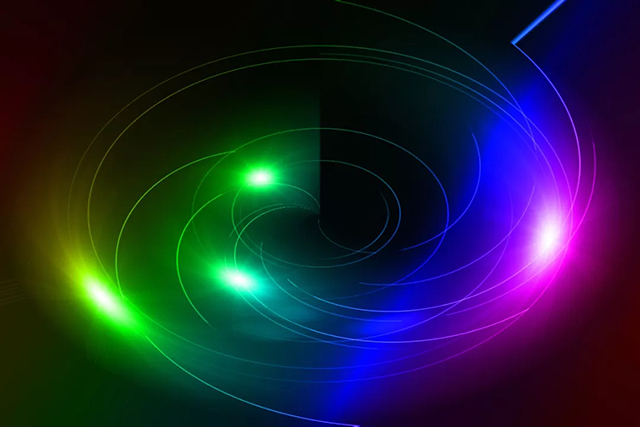 PS图文教程:滤镜效果制作炫彩光线