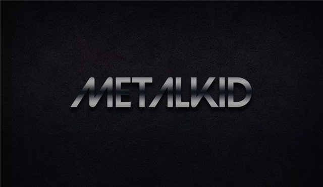 PS图层样式教程:快速创建金属文本效果