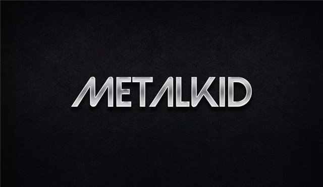 PS图层样式教程:快速创建金属文本效果