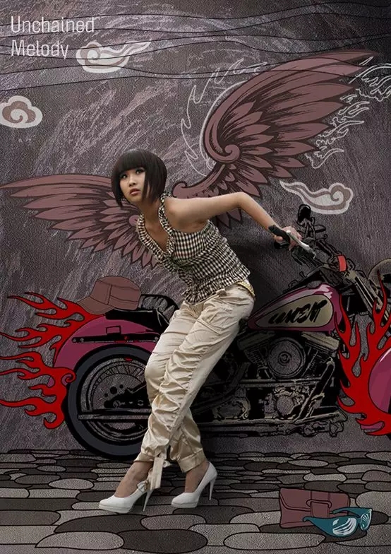 PS把照片变时尚插画的制作教程