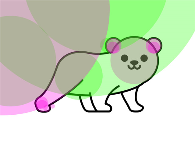 萌系动物绘制插画教程