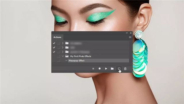 PS制作划痕艺术人像图文教程