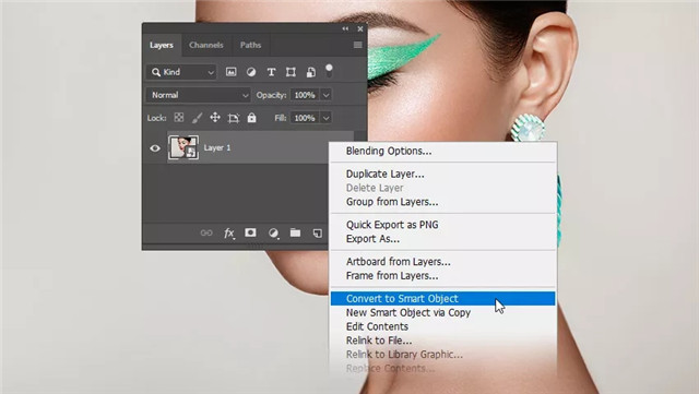 PS制作划痕艺术人像图文教程