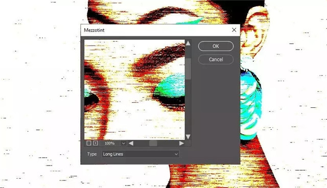 PS制作划痕艺术人像图文教程