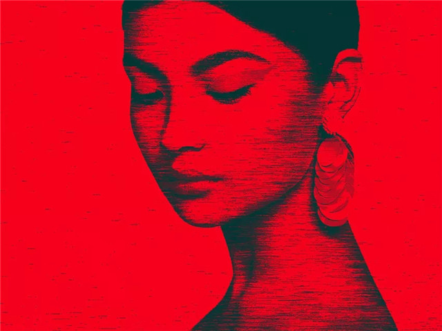 PS制作划痕艺术人像图文教程