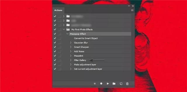 PS制作划痕艺术人像图文教程