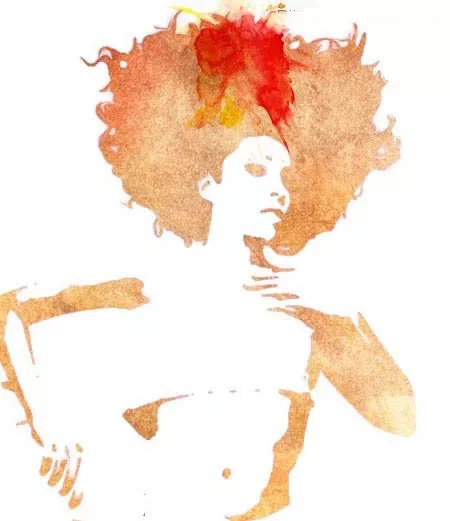 PS制作水彩效果头像画图文教程