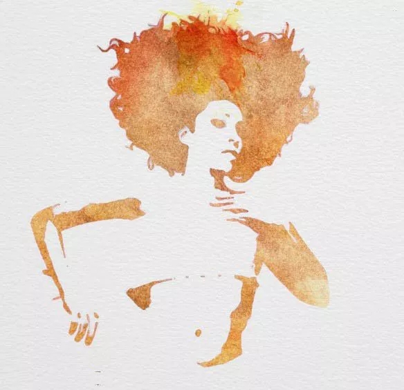 PS制作水彩效果头像画图文教程