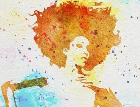 PS制作水彩效果头像画图文教程