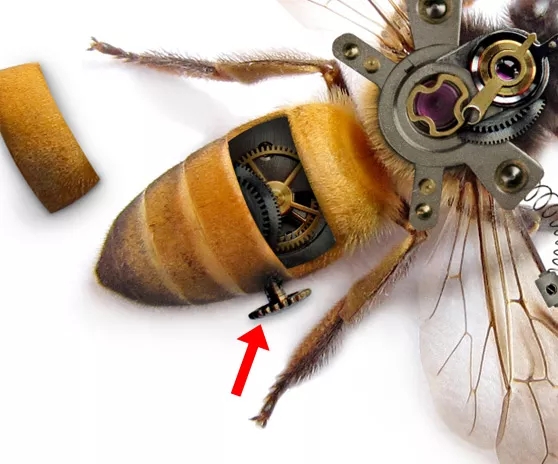 PS制作炫酷的机械蜜蜂图文教程