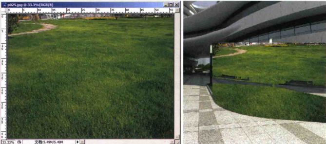 ps铺地怎么做？