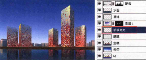 如何渲染出日景效果?——调节玻璃细节教程