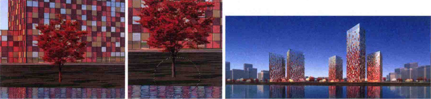 如何渲染出日景效果?——后期处理添加配景教程