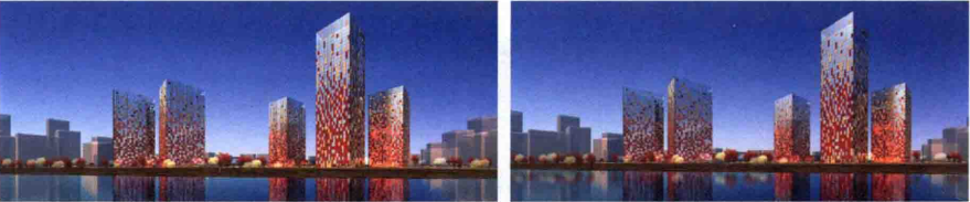 如何渲染出日景效果?——后期处理添加配景教程