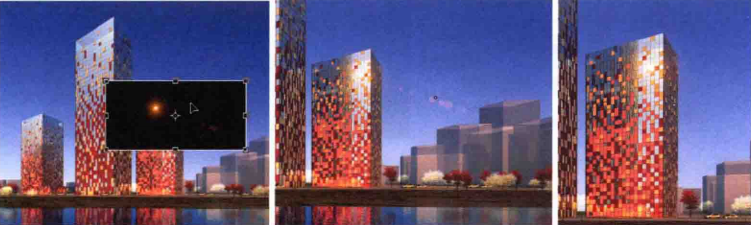 如何渲染出日景效果?——后期处理添加配景教程