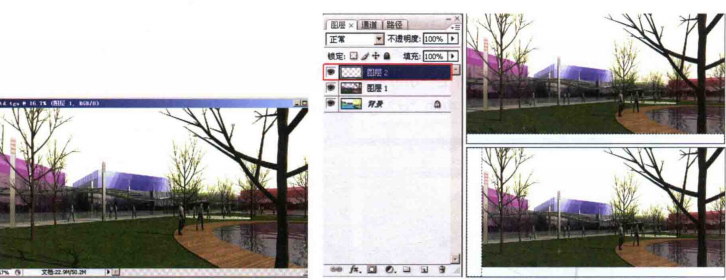 写意建筑风格如何表现——调整天空教程