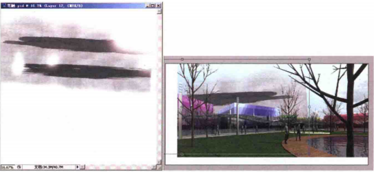 写意建筑风格如何表现——调整天空教程