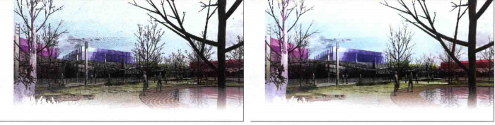 写意建筑风格如何表现——添加配景教程