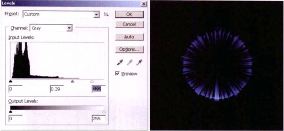 Photoshop游戏特效贴图制作（一）360度内射光圈