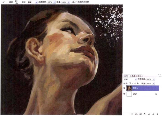 插画绘制的完美画具Photoshop应用(四)工具组合②