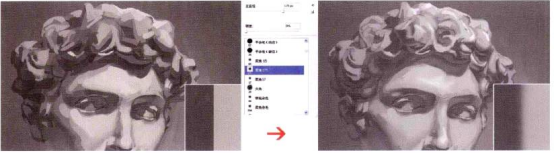 Photoshop的传统画法（一）石膏体