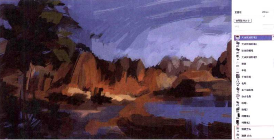 Photoshop的传统画法（五）风景绘画之昼景①