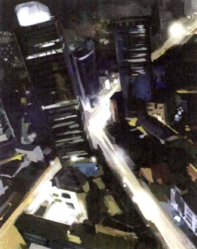 Photoshop的传统画法（七）风景绘画之夜景