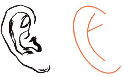 Photoshop的传统画法（十三）人物之面部结构②