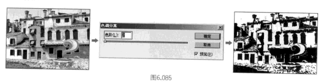 如何使用ps[色调分明]命令？