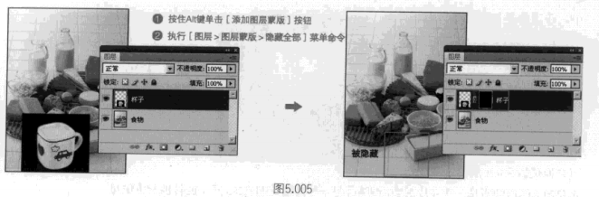 ps蒙版与通道教程——为图层创建图层蒙版