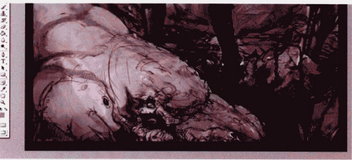 游戏原画调整与完善教程——材质铺贴