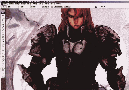 游戏原画调整与完善教程——材质铺贴