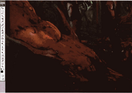 游戏原画调整与完善教程——材质铺贴