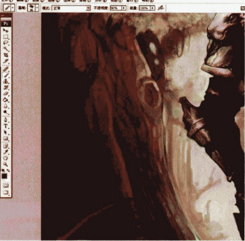 游戏原画调整与完善教程——细化远景