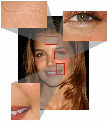 PS人物修图教程教你如何让年轻姑娘瞬间变老！