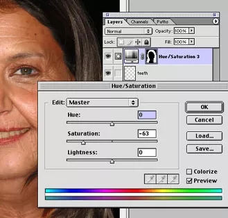 PS人物修图教程教你如何让年轻姑娘瞬间变老！