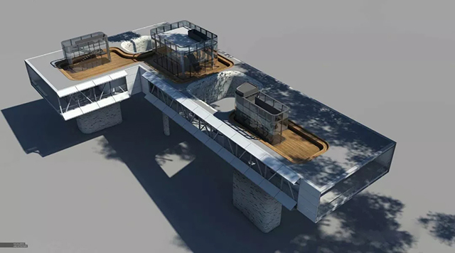 PS快速制作鸟瞰效果图图文教程